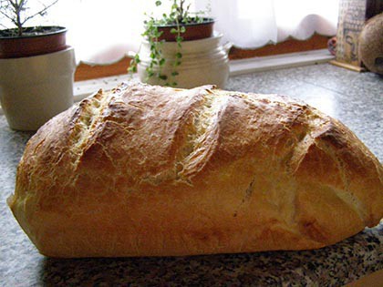 Gyors kovászos kenyér